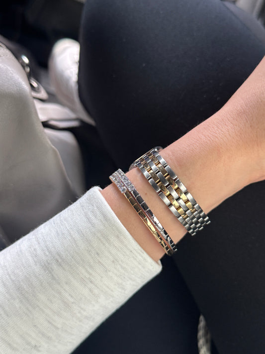 Diamond Flex Bangle