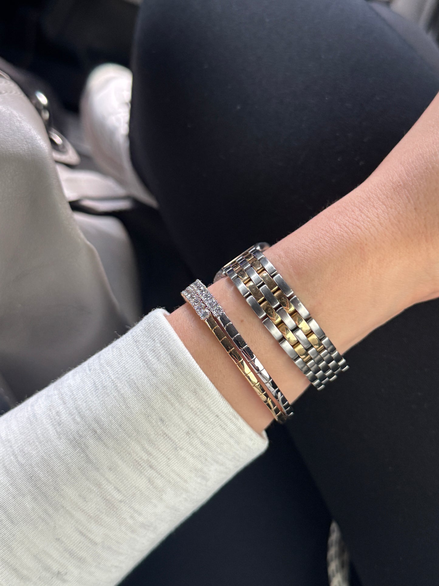 Diamond Flex Bangle