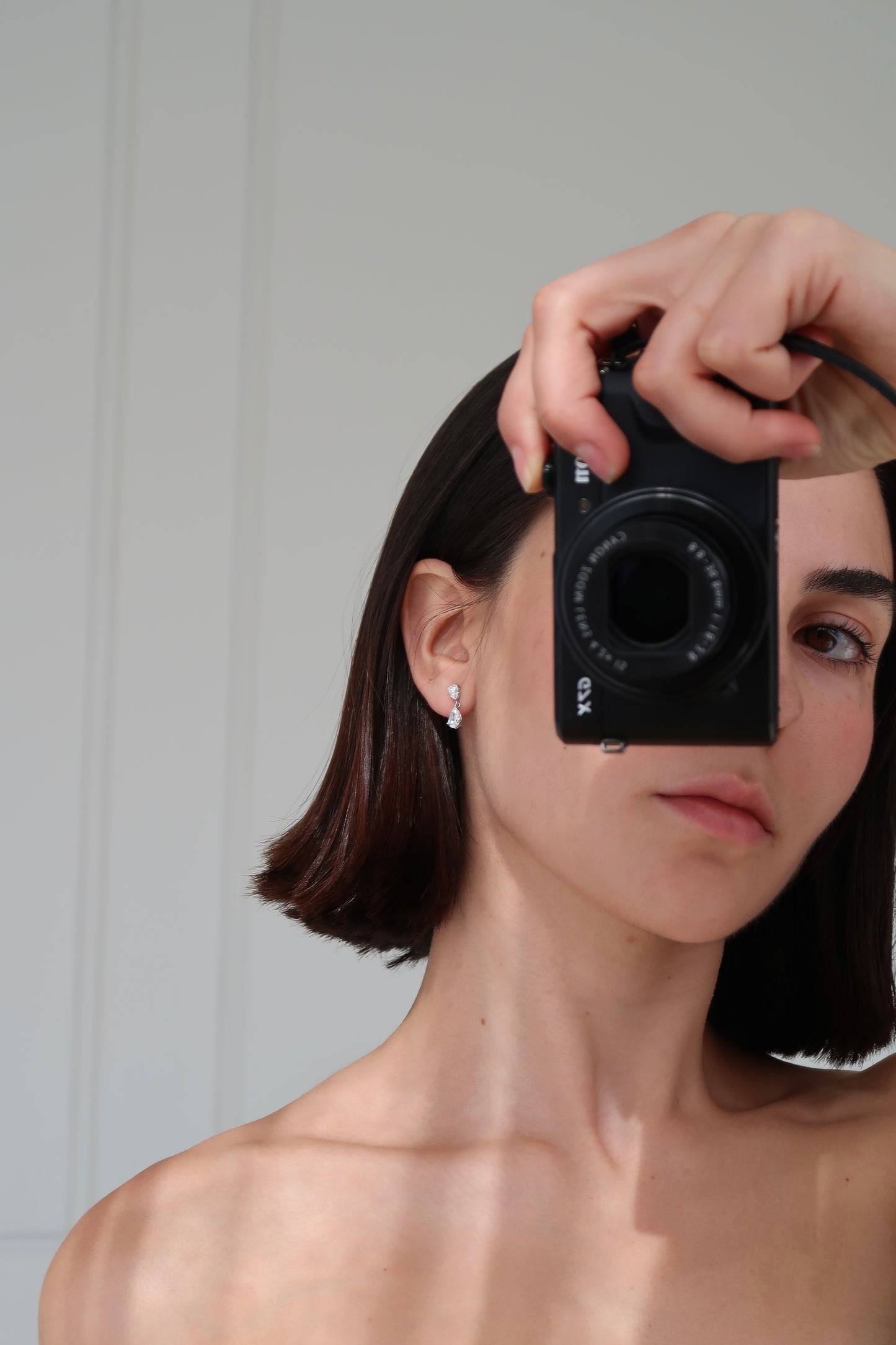 Pear Mini Drop Earrings