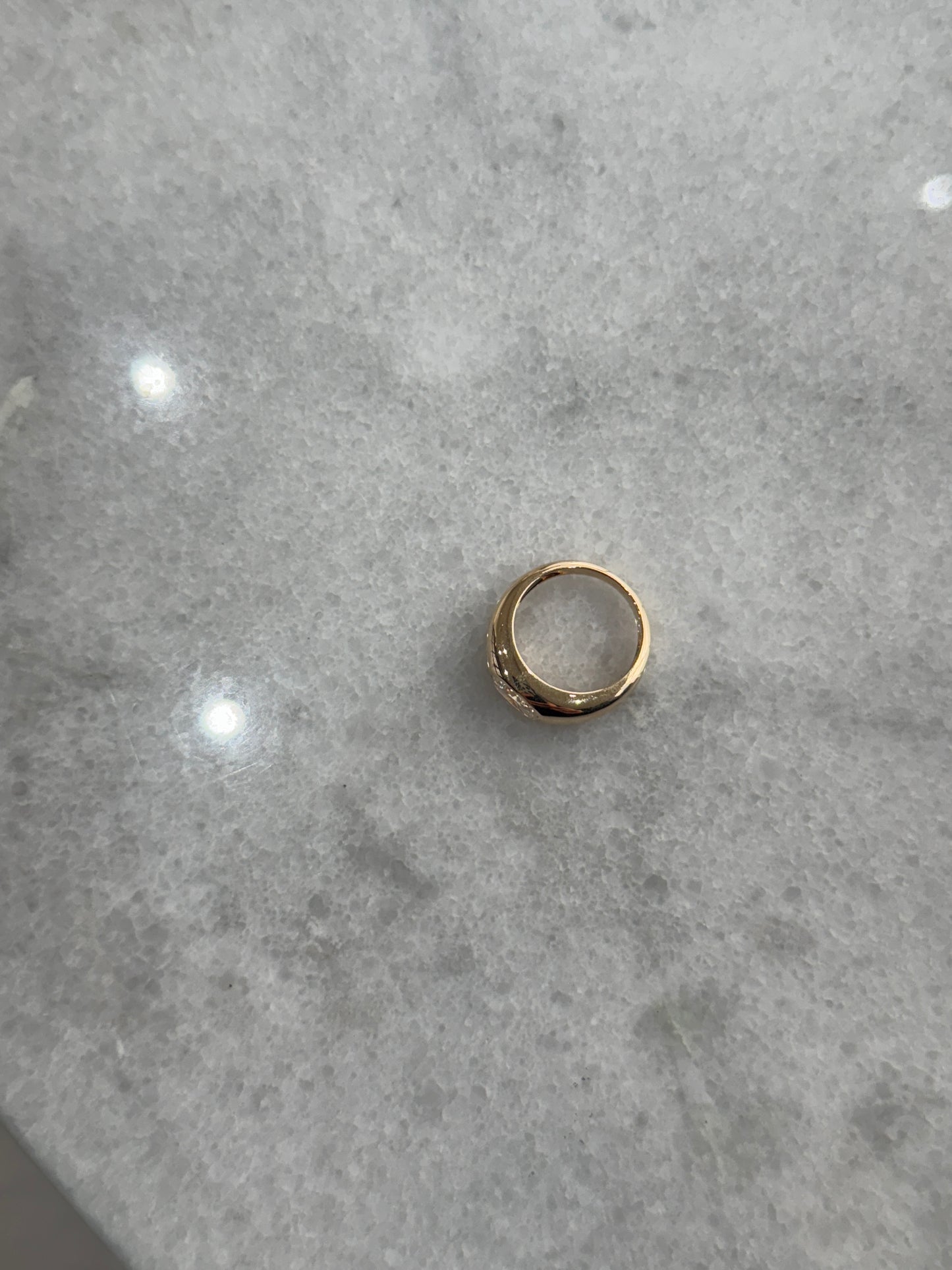 Dome Oval Ring