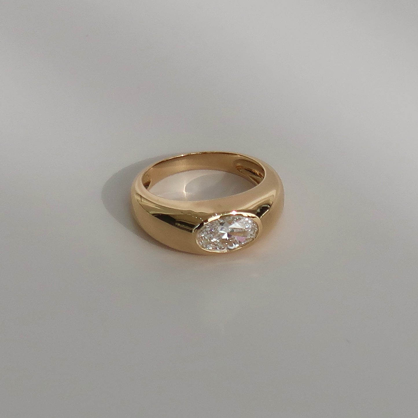 Dome Oval Ring