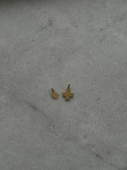 Mini cross charm