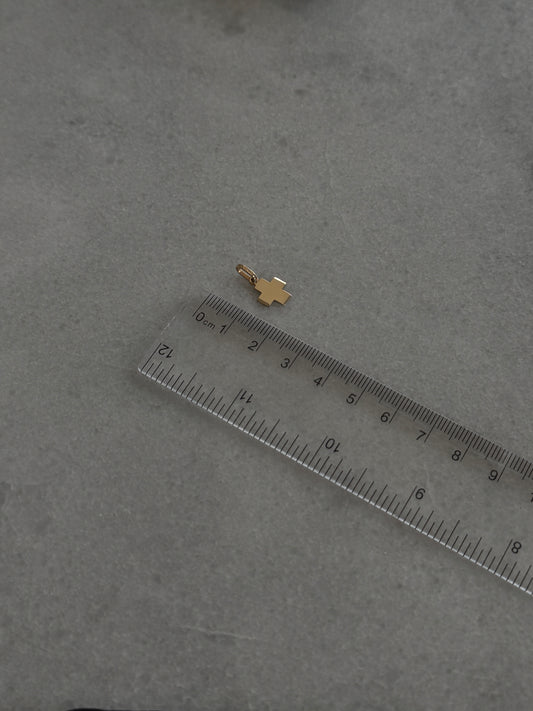 Mini cross charm