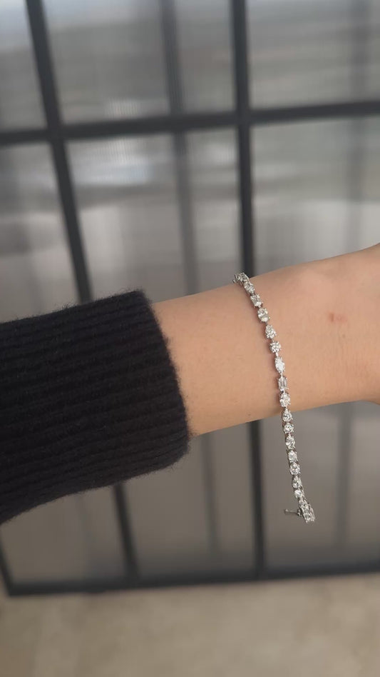 Fancy Shape Bracelet 6.00ct